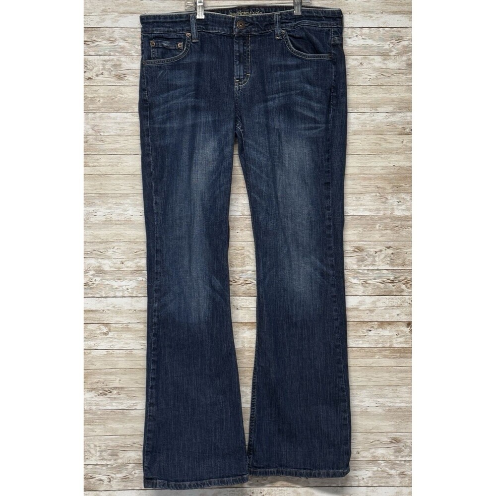 American Eagle Hipster Jeans Womens 14 Regular Flared Hippie Y2K